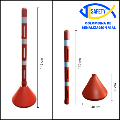 Señalizador Vial Tubular 